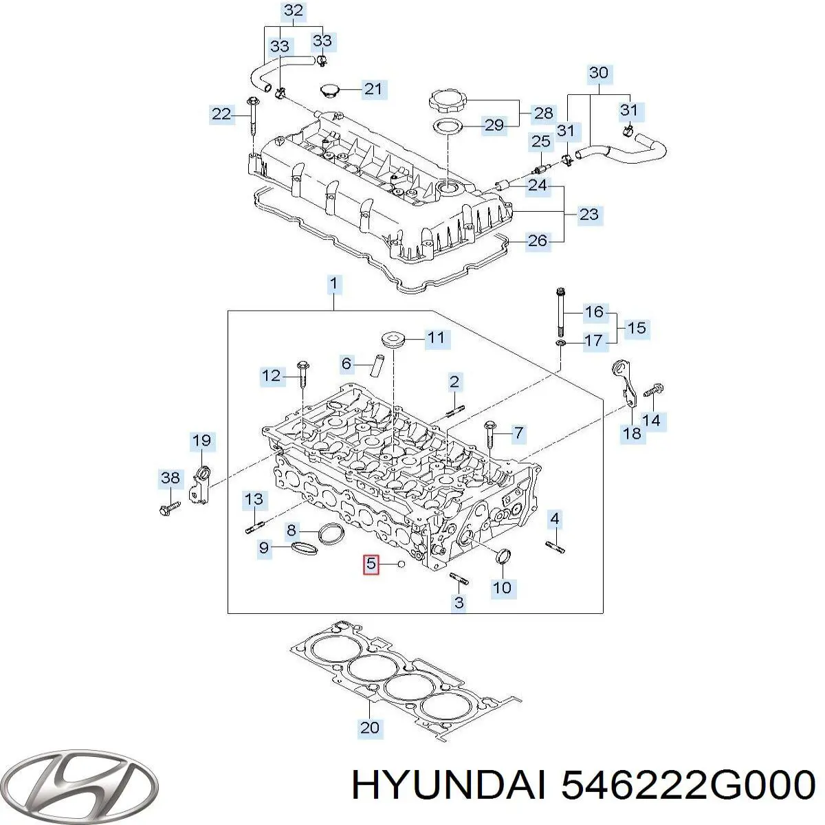 Comprar 546222G000 Hyundai/Kia 