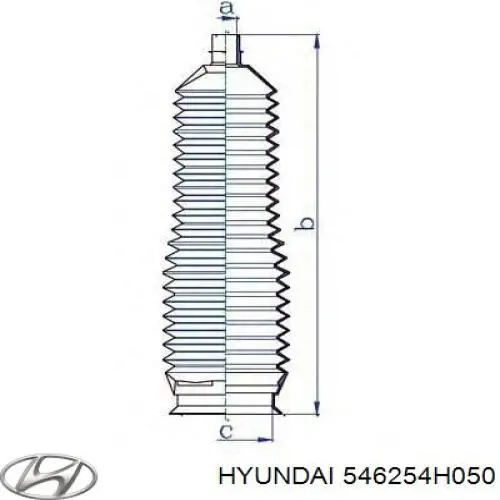 546254H050 Hyundai/Kia Fuelle, amortiguador delantero