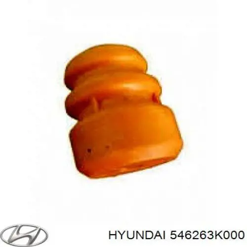 Almohadilla de tope, suspensión delantera para Hyundai Sonata (NF)