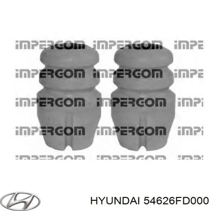 54626FD000 Hyundai/Kia almohadilla de tope, suspensión delantera