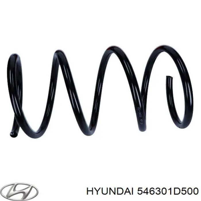 546301D500 Hyundai/Kia muelle de suspensión eje delantero