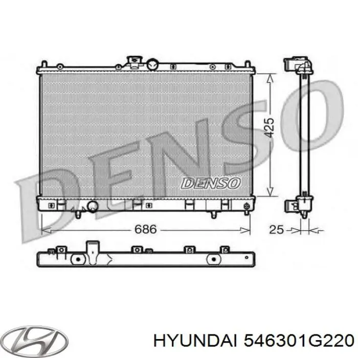 546301G110 Hyundai/Kia Muelle delantero