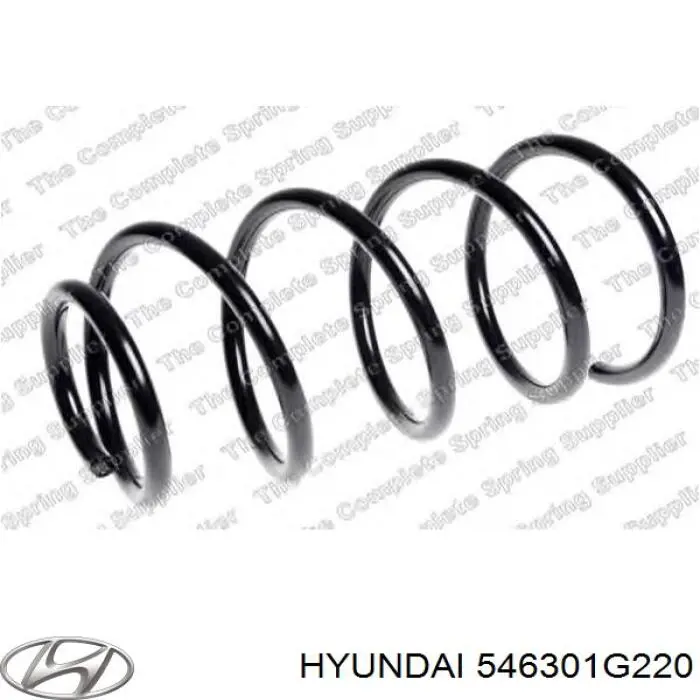Muelle delantero 546301G110 Hyundai/Kia