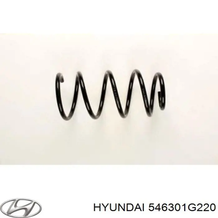 546301G220 Hyundai/Kia muelle de suspensión eje delantero