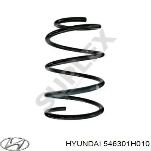 546301H010 Hyundai/Kia muelle de suspensión eje delantero