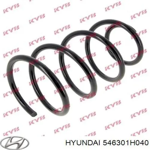 Muelle delantero 546301H040 Hyundai/Kia