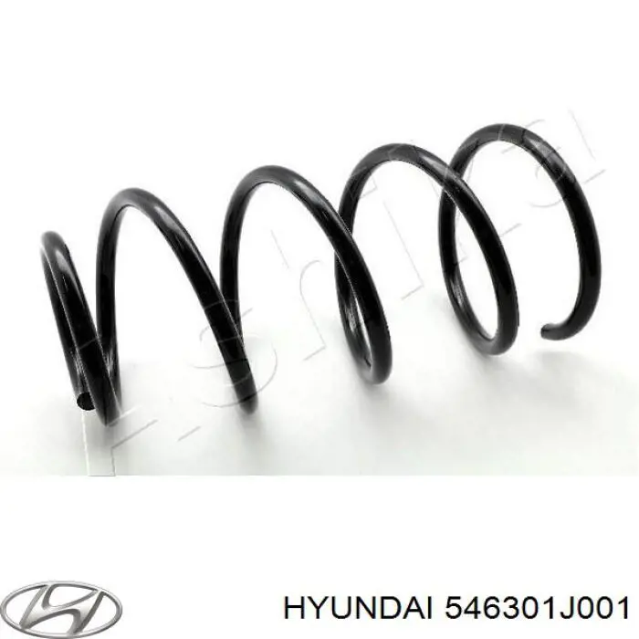 Muelle de suspensión eje delantero para Hyundai I20 (PB)