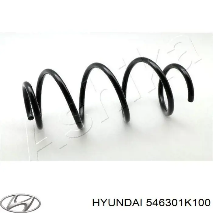 546301K100 Hyundai/Kia muelle de suspensión eje delantero