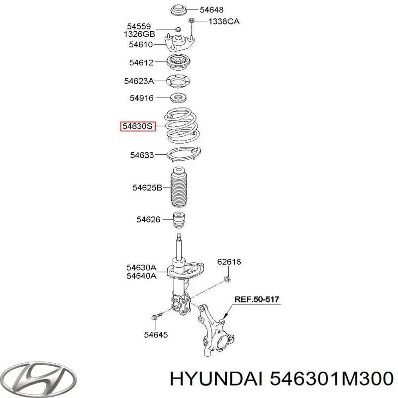 546301M300 Hyundai/Kia