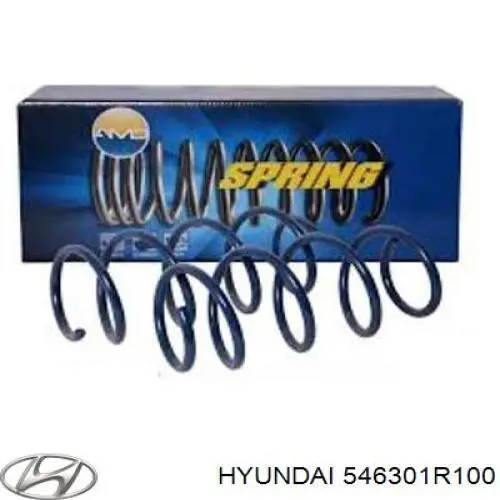 54630-1R100 Hyundai/Kia muelle de suspensión eje delantero