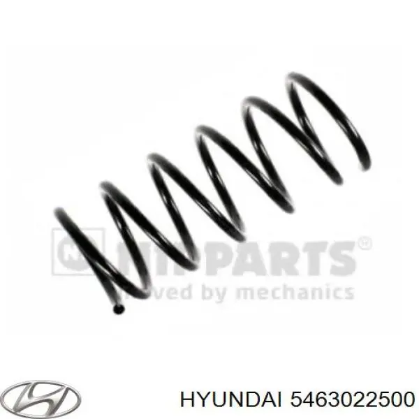 5463022500 Hyundai/Kia muelle de suspensión eje delantero