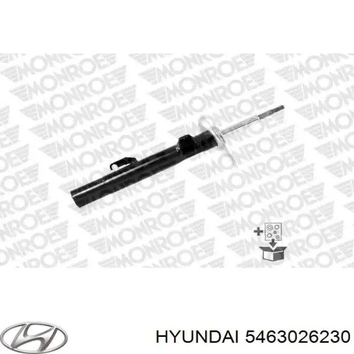 5463026230 Hyundai/Kia muelle de suspensión eje delantero