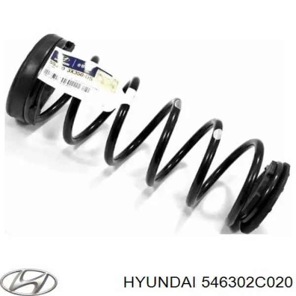 54630-2C020 Hyundai/Kia muelle de suspensión eje delantero