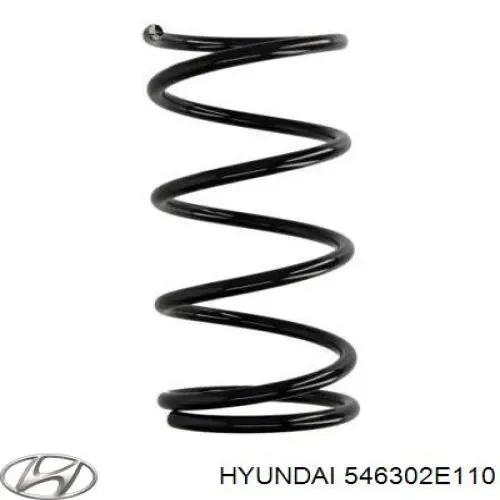 546302E110 Hyundai/Kia muelle de suspensión eje delantero