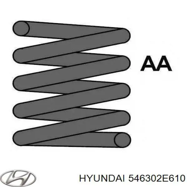 Muelles delantero Hyundai/Kia 546302E610