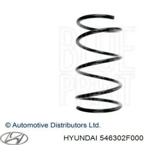546302F000 Hyundai/Kia muelle de suspensión eje delantero