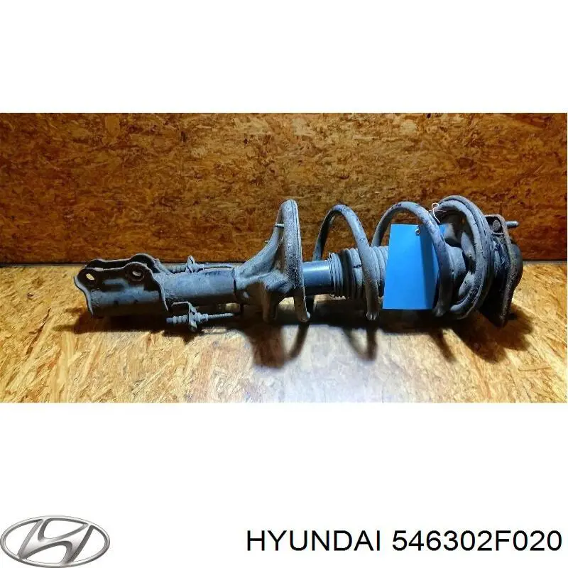 546302F020 Hyundai/Kia muelle de suspensión eje delantero