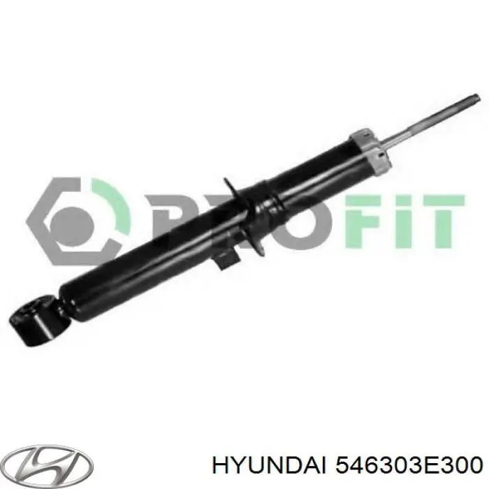 546303E300 Hyundai/Kia amortiguador delantero izquierdo
