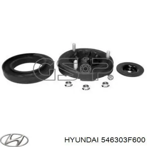 546303F600 Hyundai/Kia soporte amortiguador delantero