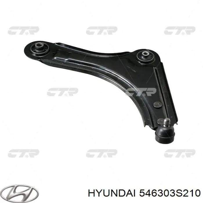 546303S210 Hyundai/Kia muelle de suspensión eje delantero