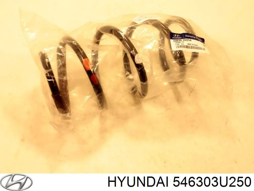 546303U250 Hyundai/Kia muelle de suspensión eje delantero