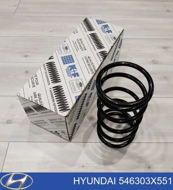 Muelle delantero 546303X551 Hyundai/Kia