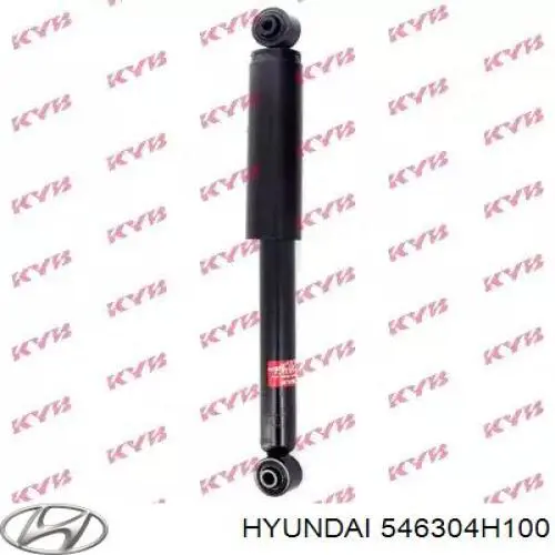 546304H100 Hyundai/Kia muelle de suspensión eje delantero