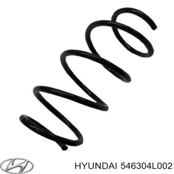 546304L002 Hyundai/Kia muelle de suspensión eje delantero