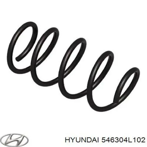 Muelle delantero Hyundai/Kia 546304L102 precio, desde 28,56 EUR