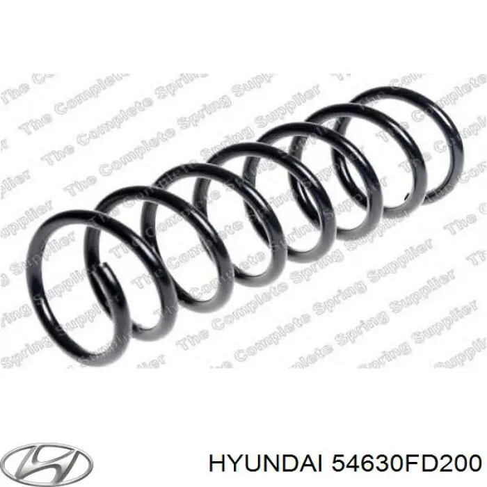 54630FD200 Hyundai/Kia muelle de suspensión eje delantero