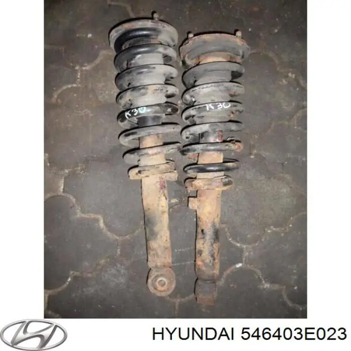 Amortiguador delantero derecho 546403E023 Hyundai/Kia