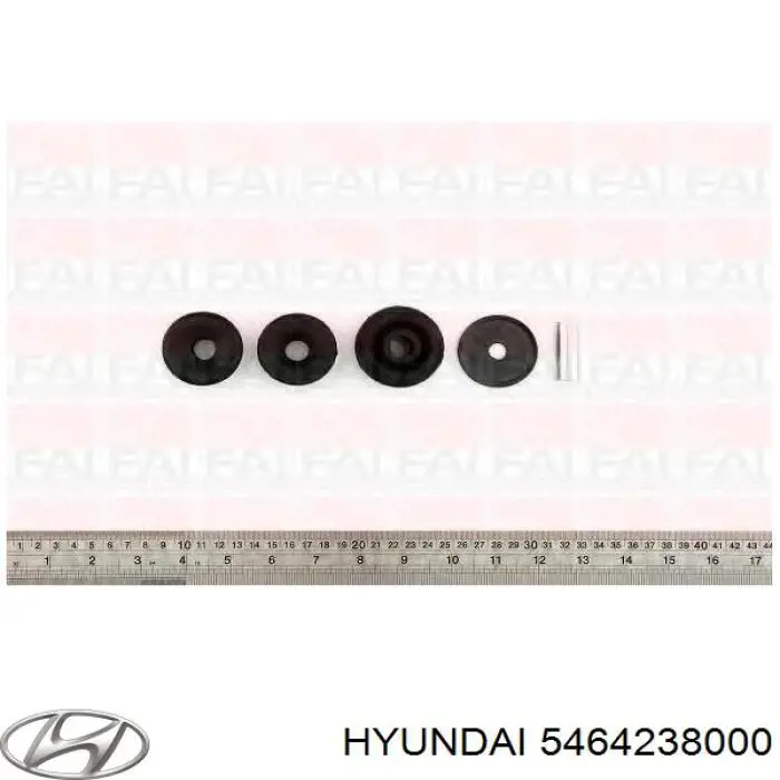 Silentblock en barra de amortiguador delantera para Hyundai Sonata (NF)