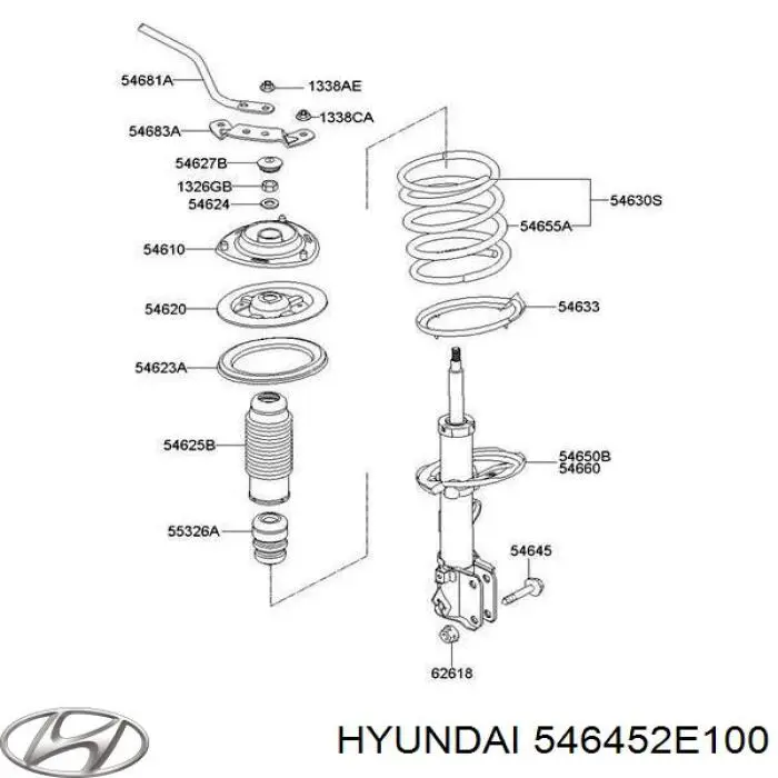 546452E100 Hyundai/Kia