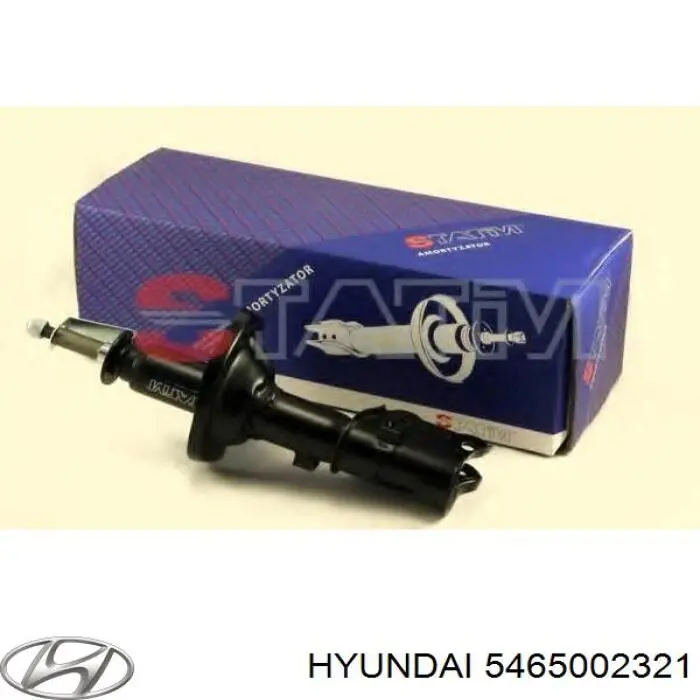 5465002321 Hyundai/Kia amortiguador delantero izquierdo