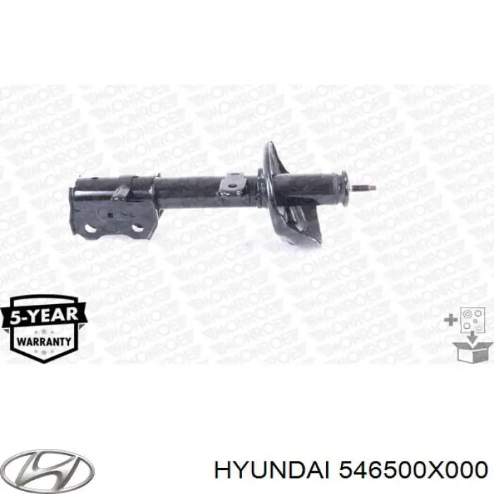 546500X000 Hyundai/Kia amortiguador delantero izquierdo