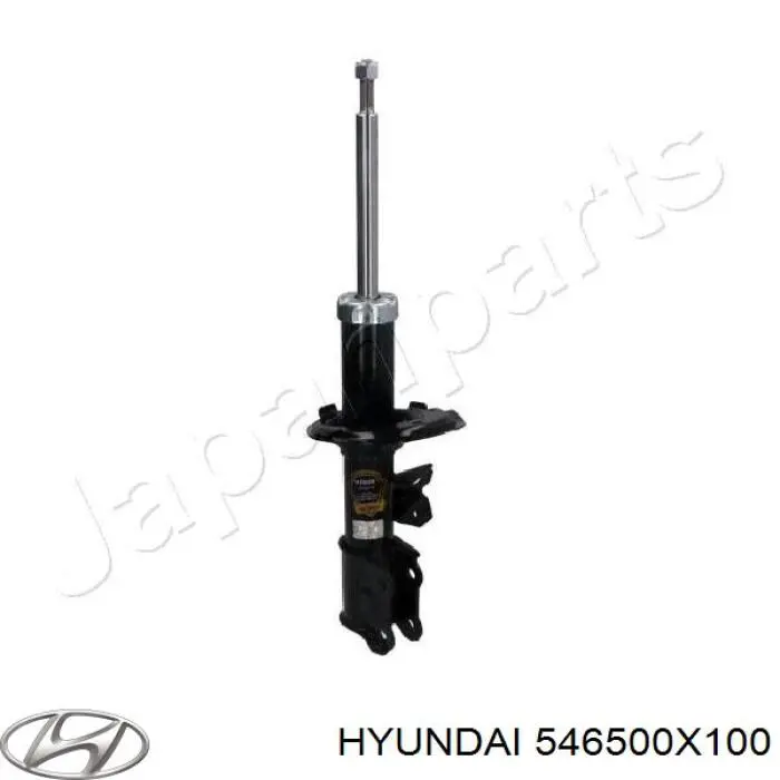 Amortiguador delantero izquierdo 546500X100 Hyundai/Kia