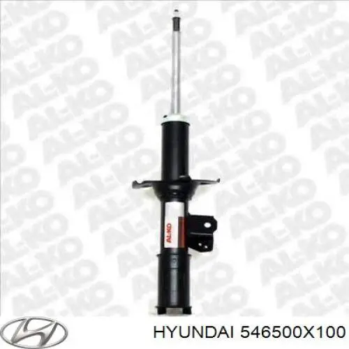 546500X100 Hyundai/Kia amortiguador delantero izquierdo
