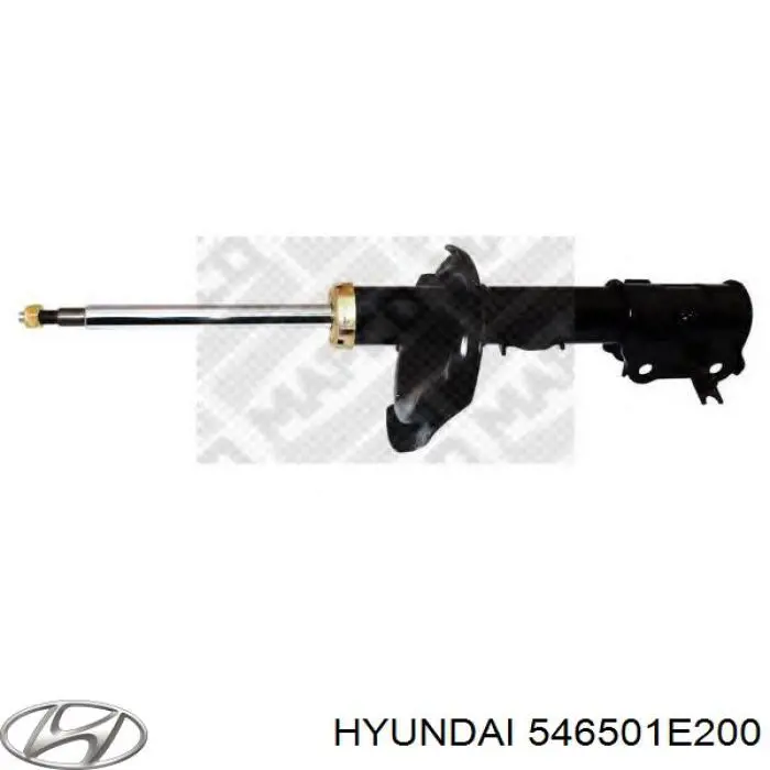 Amortiguador delantero izquierdo 546501E200 Hyundai/Kia
