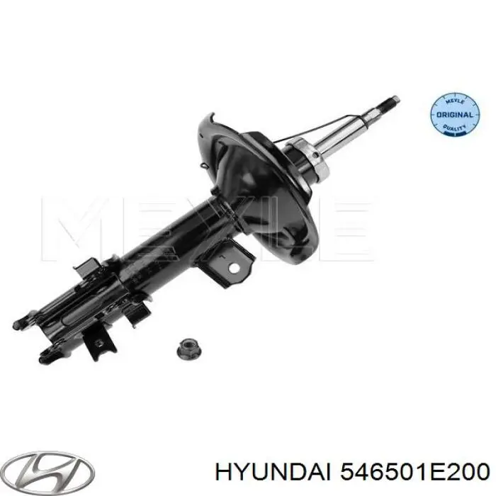 Amortiguador eje delantero izquierda Hyundai/Kia 546501E200