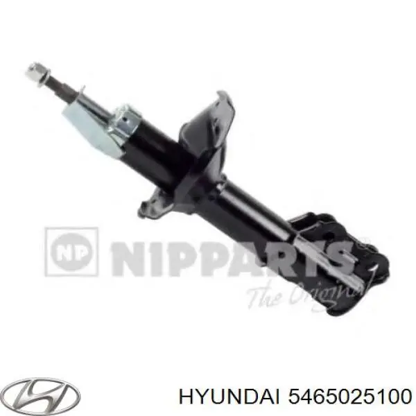 Amortiguador eje delantero izquierda para Hyundai Accent (LC)