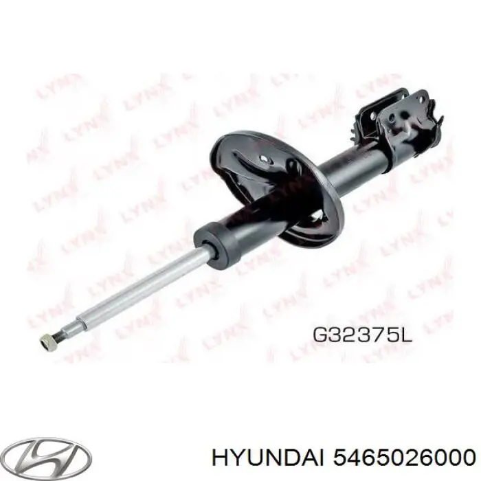 5465026000 Hyundai/Kia amortiguador delantero izquierdo