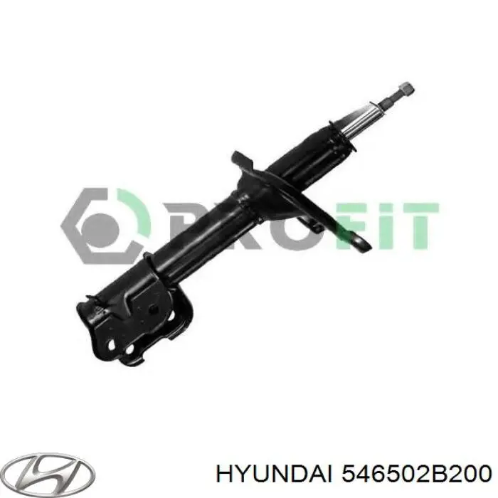 546502B200 Hyundai/Kia amortiguador delantero izquierdo