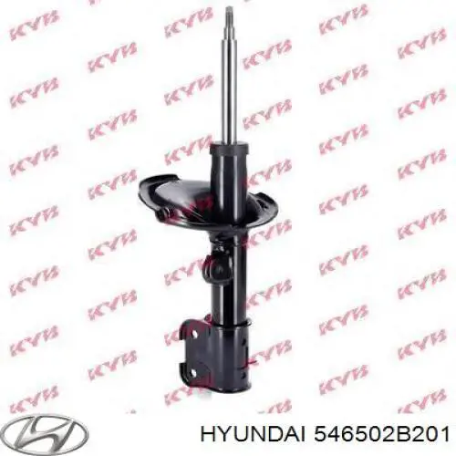 546502B201 Hyundai/Kia amortiguador delantero derecho