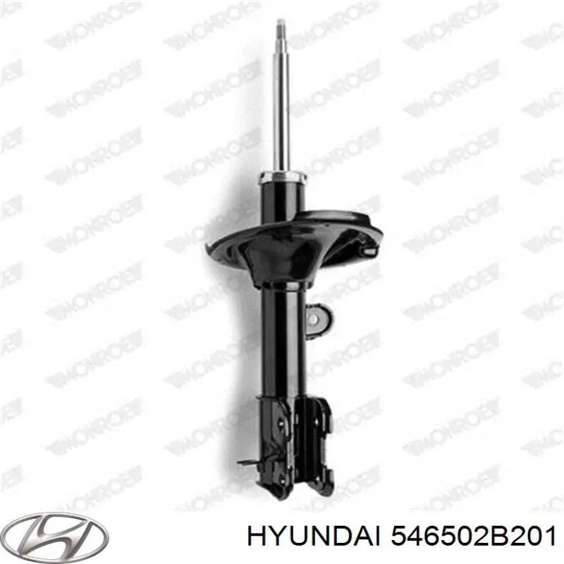 Amortiguador delantero derecho 546502B201 Hyundai/Kia