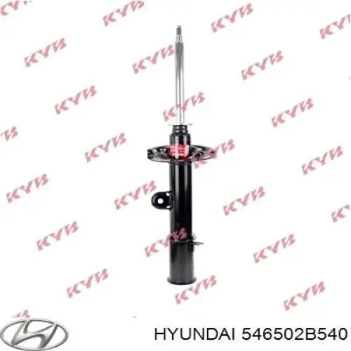Comprar 546502B540 Hyundai/Kia Amortiguador delantero izquierdo
