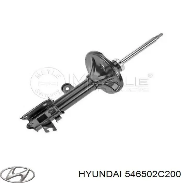 Amortiguador eje delantero izquierda Hyundai/Kia 546512C000