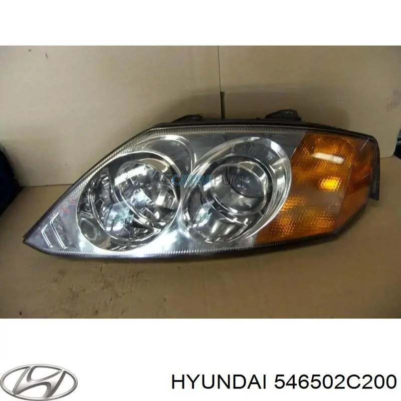 546512C000 Hyundai/Kia Amortiguador frontal izquierdo