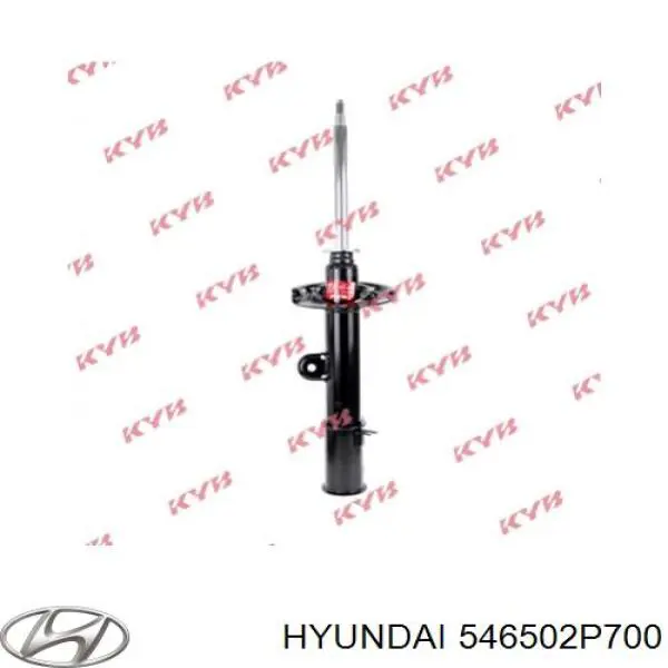 Comprar 546502P700 Hyundai/Kia Amortiguador delantero izquierdo