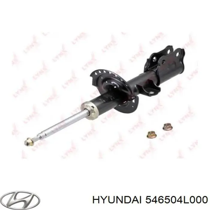 546504L000 Hyundai/Kia amortiguador delantero izquierdo