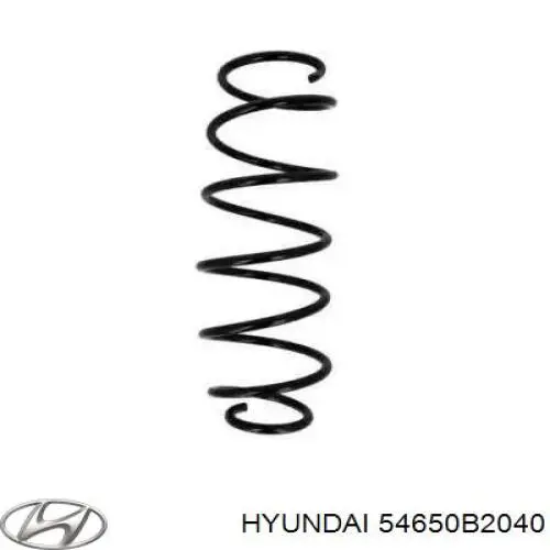 54650E4040 Hyundai/Kia amortiguador delantero izquierdo